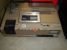 A Sony Betamax T7ME unique picture search player. COLLECT ONLY