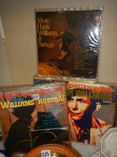 A large quantity of Hank Williams LP records.