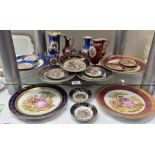 A good lot of Meissen Limoges & plates etc.