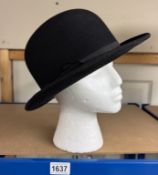 A British manufactured bowler hat