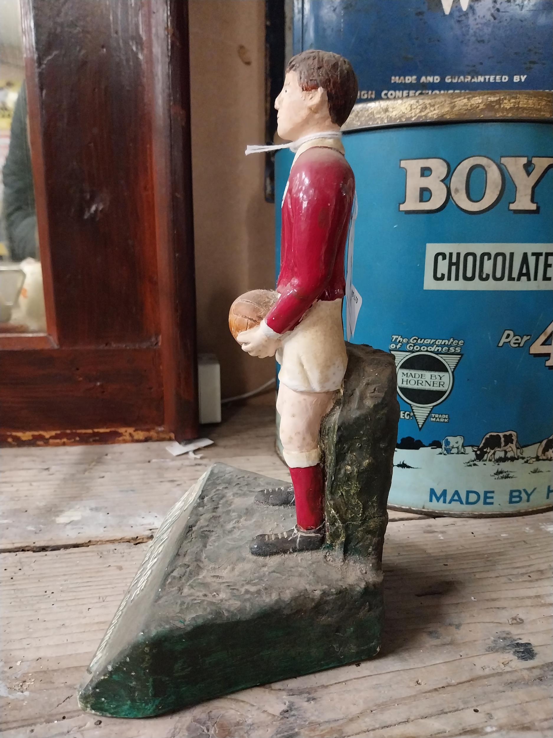 Player's Please No 6 Galway GAA player advertising figure. {25 cm H x 15 cm W x 11 cm D}. - Image 2 of 5