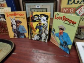 Three Lone Ranger Annuals.