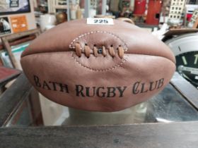 Bath Rugby Club rugby ball.