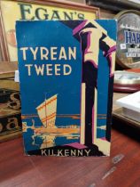 Tyrean Tweed Kilkenny cardboard counter advertising showcard. {23 cm H x 16 cm W}.