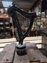 Composition advertising model of Guinness Harp. {40 cm H x 23 cm W}.