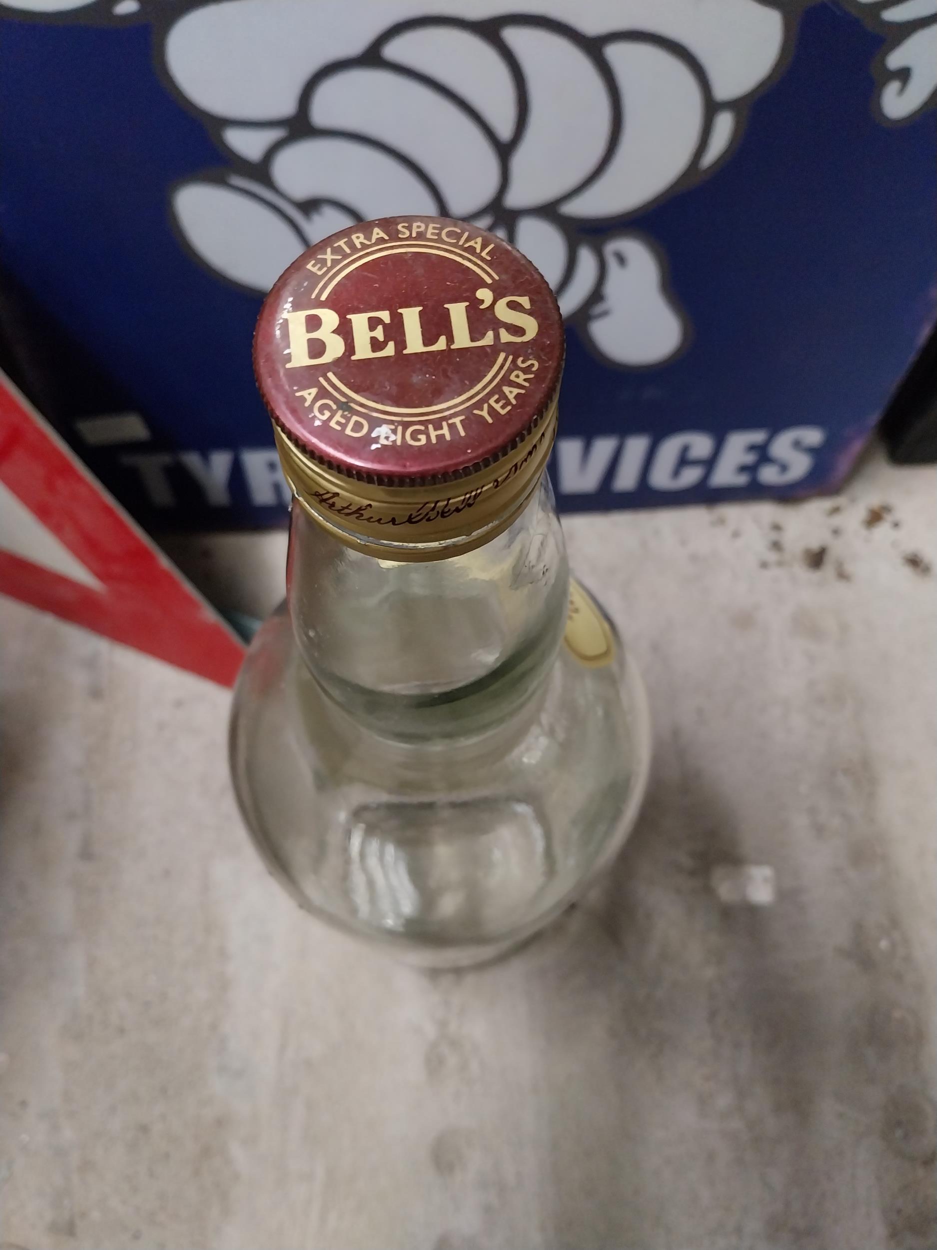 Bell's Scotch Whiskey empty advertising bottle with original box. {50 cm H x 14 cm W x 14 cm D}. - Image 2 of 6