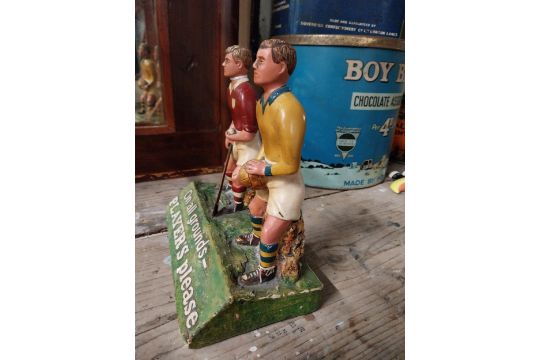 Player's Please On All Ground GAA player advertising figure. {22 cm H x 22 cm W x 12 cm D}. - Image 4 of 6