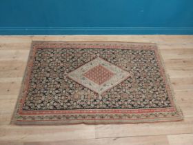 19th. C. Shirvan Caucasian rug. { 200cm L X 126cm W }