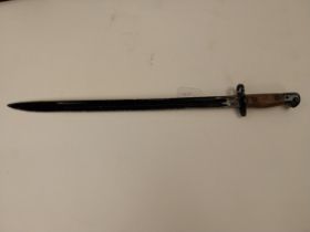 19th C. rifle bayonet {55 cm L}.