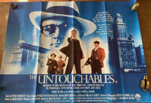 The Untouchables film Poster Crime/Thriller starring Kevin Costner and Andy Garcia {78 cm H x 101 cm