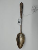 Irish silver ladle. Hallmarked in Dublin. 1741 or 1825 Maker possibly John Loughlin Snr / John Llyod