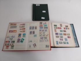 Three Stamp Albums British 1841 -1843 British Commonwealth 1900-1970.