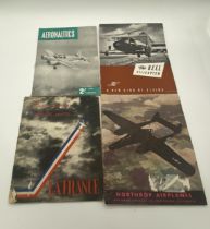 Four Aeronautical magazines - Aeronautics Edited by Oliver Stewart April 1946, Dans Tons Les Ciels