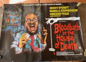 Bloodbath at the House of Death film Poster Horror/Comedy starring Kenny Everett {76 cm H x 101 cm