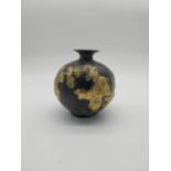 Bronze Chinese vase. {16 cm H x 12 cm Dia.}.