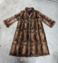 Two 1960's mink fur coats