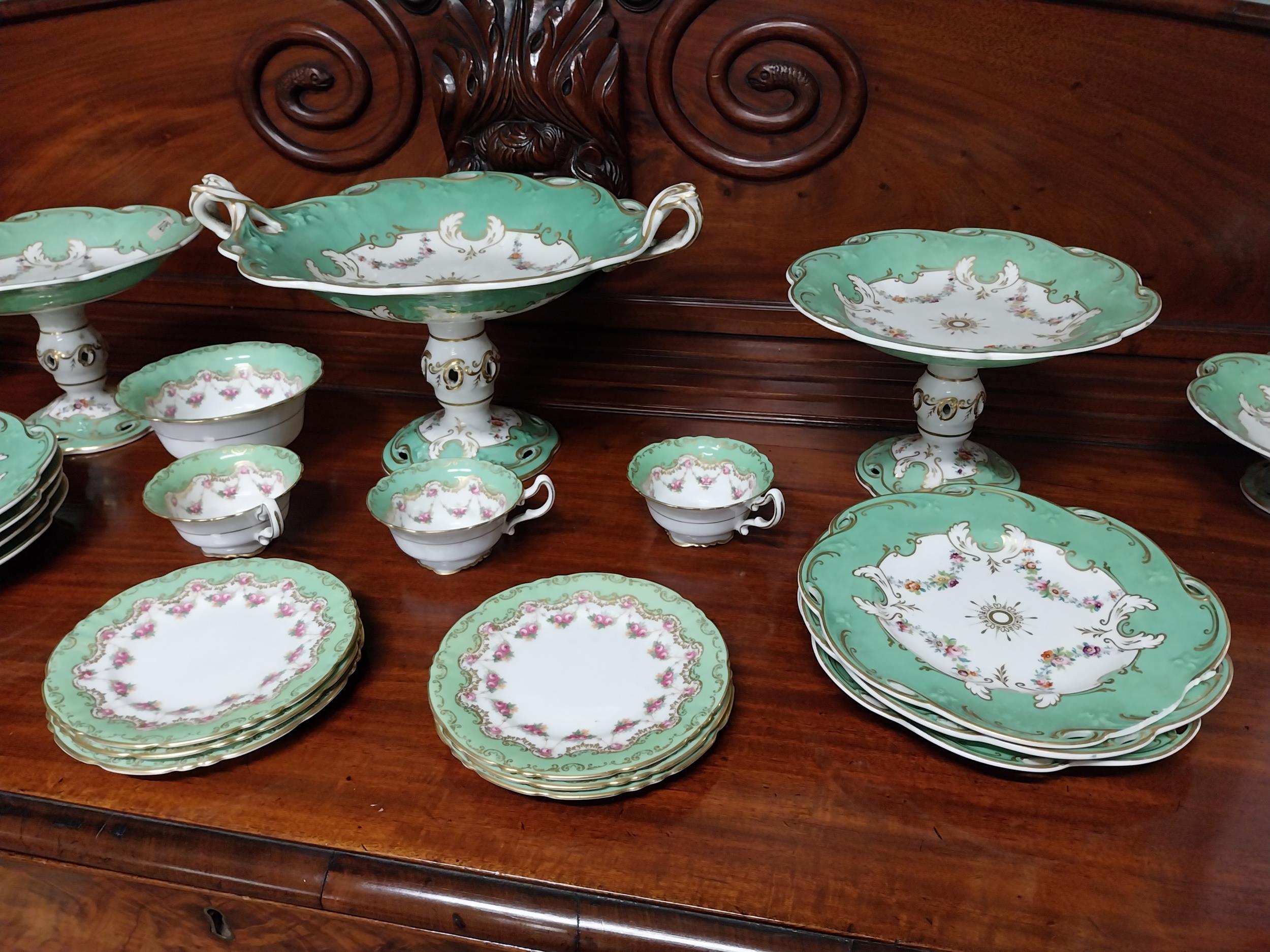 Forty five piece tea service. - Image 3 of 5