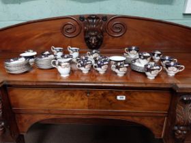 Fifty eight piece Royal Stafford Heritage tea service.