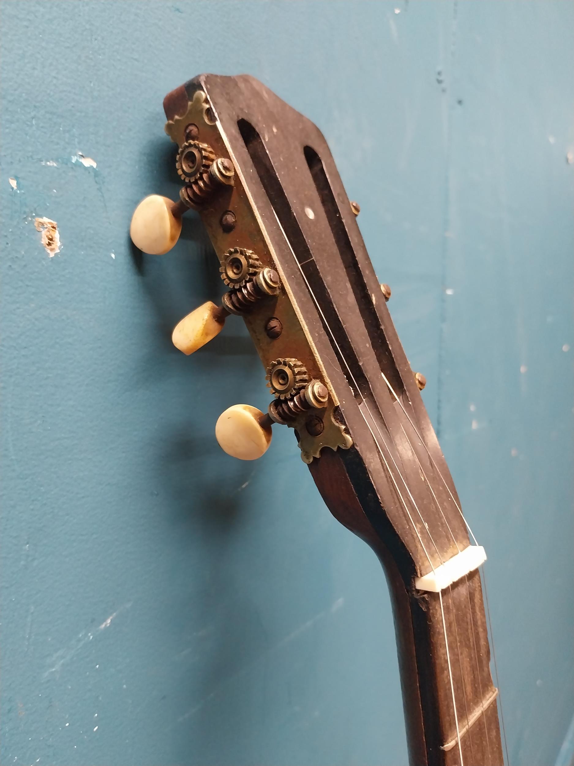 Old English five string Banjo. {93 cm L}. - Image 5 of 6