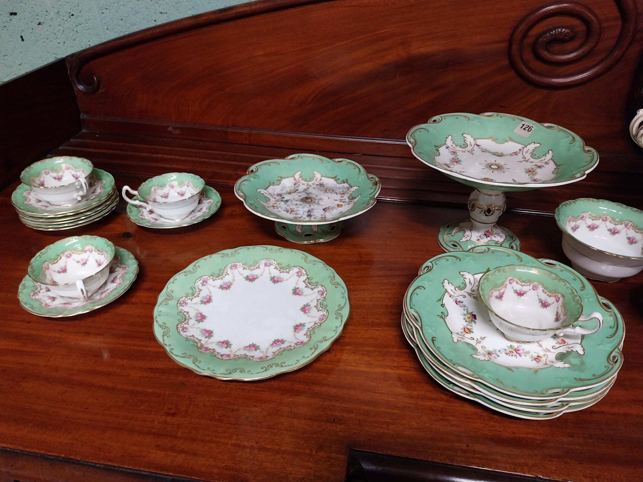 Forty five piece tea service. - Image 4 of 5