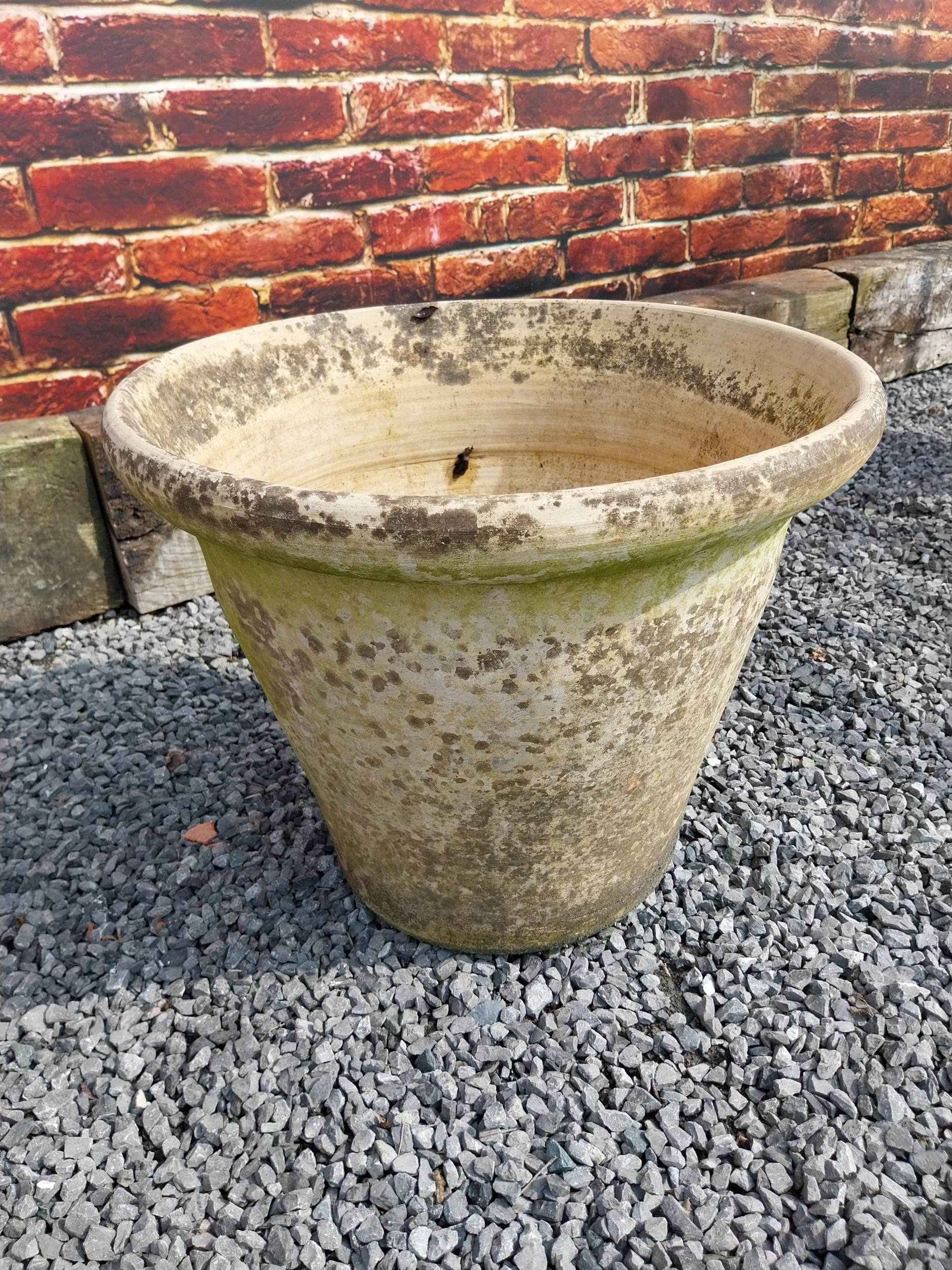 Early 20th C. terracotta planter {46 cm H x 54 cm Dia.}. - Image 6 of 6