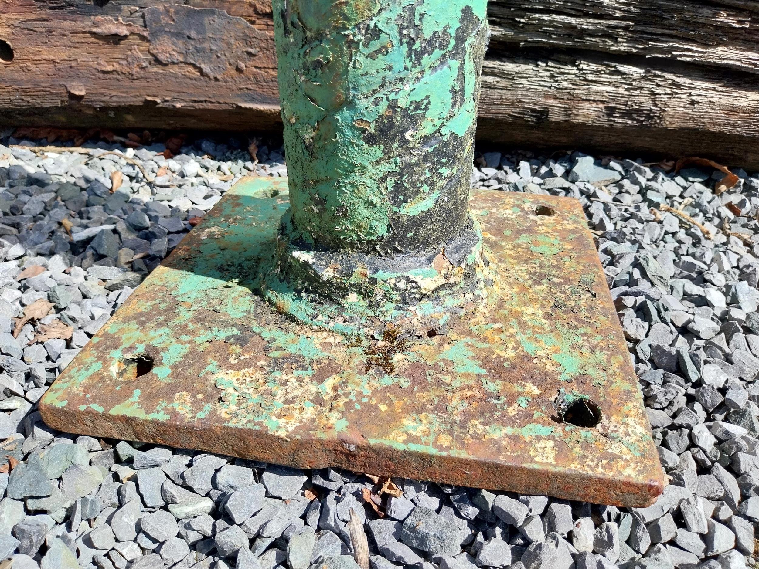 19th C. cast iron water pump - J Scotts Cookstown. {120 cm H x 60 cm W x 45 cm D}. - Image 5 of 5
