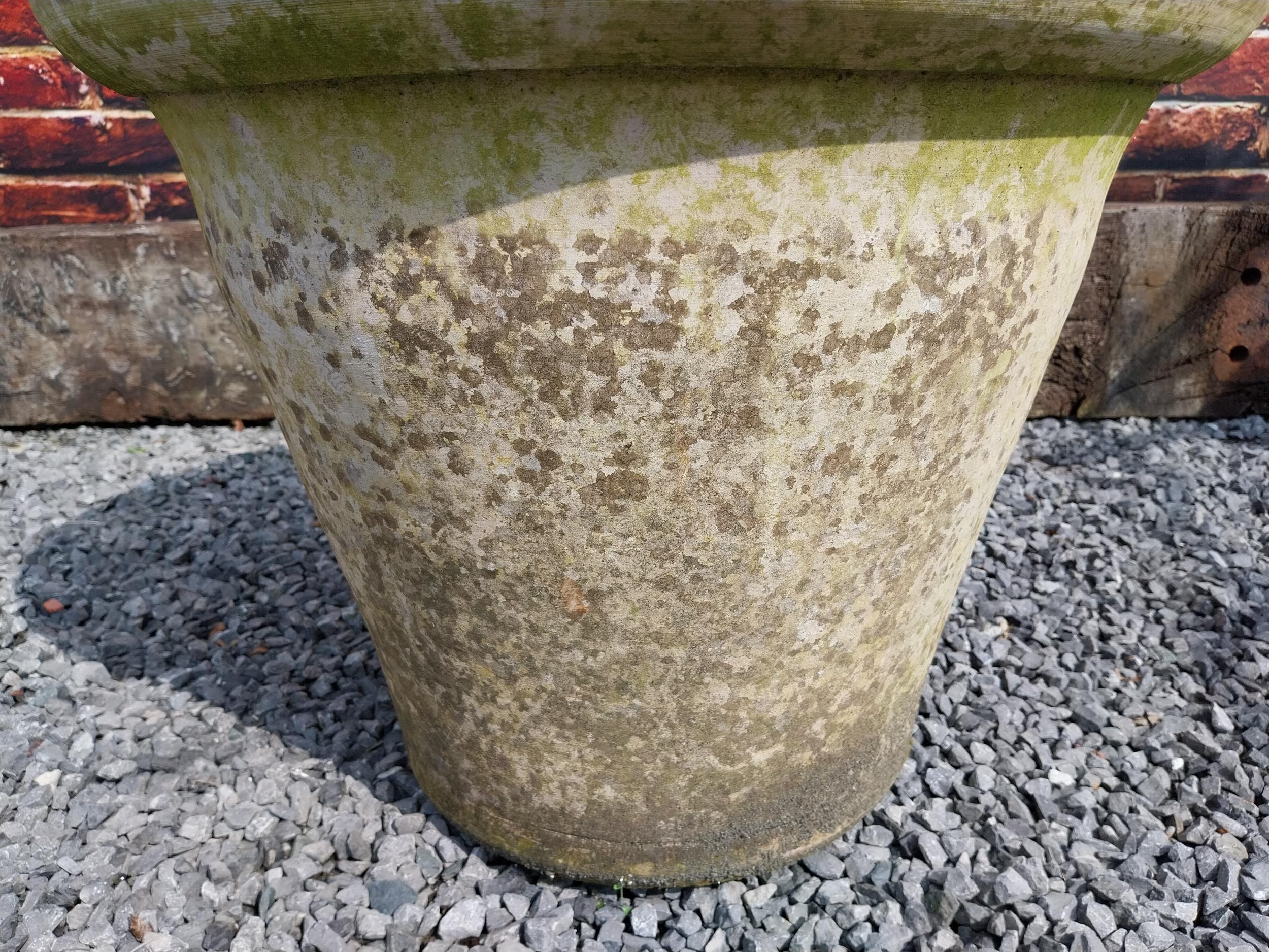 Early 20th C. terracotta planter {46 cm H x 54 cm Dia.}. - Image 3 of 6