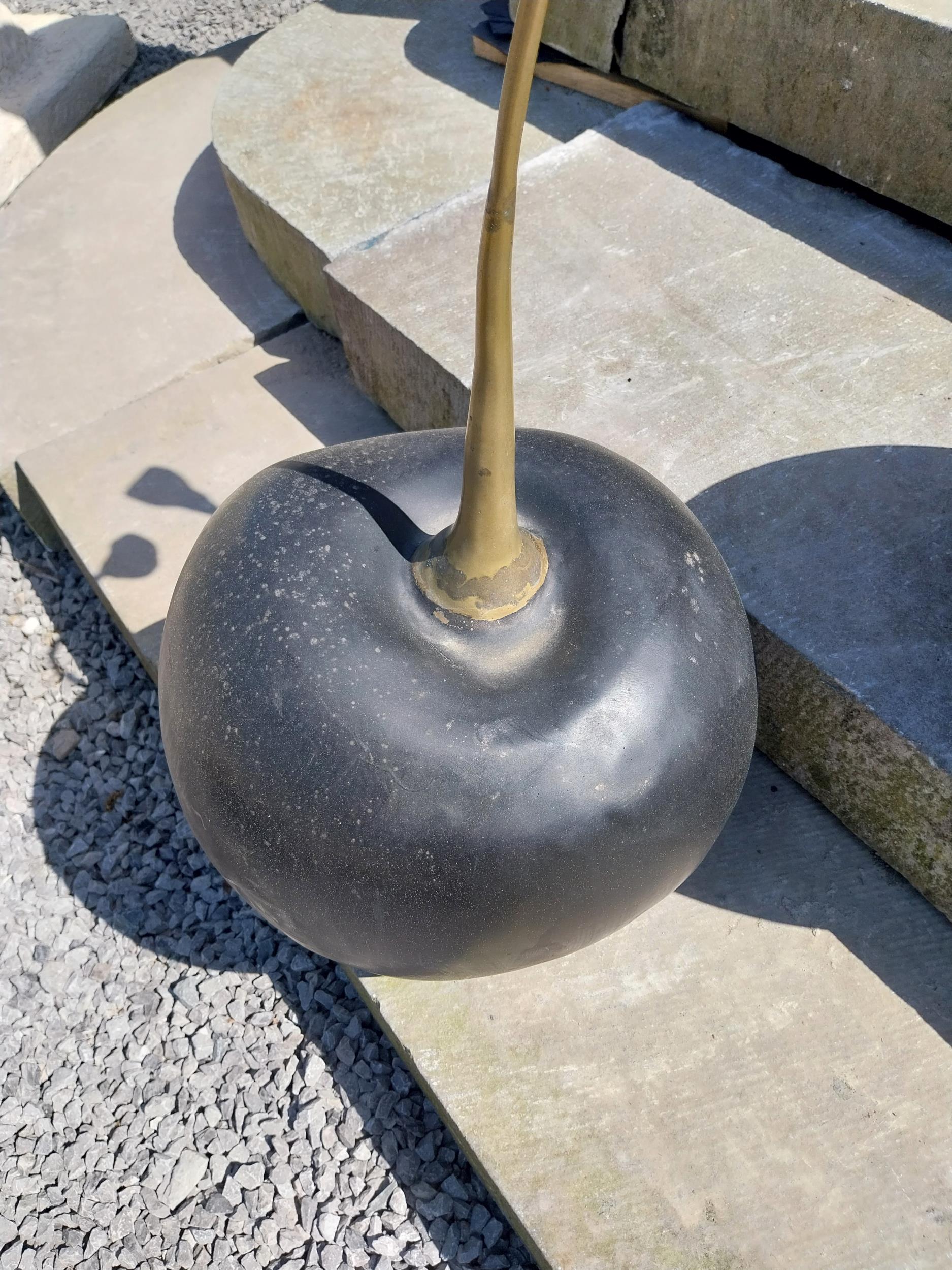 Pair of good quality bronze sculptures of Cherries {73 cm H x 30 cm Dia.}. - Image 4 of 4