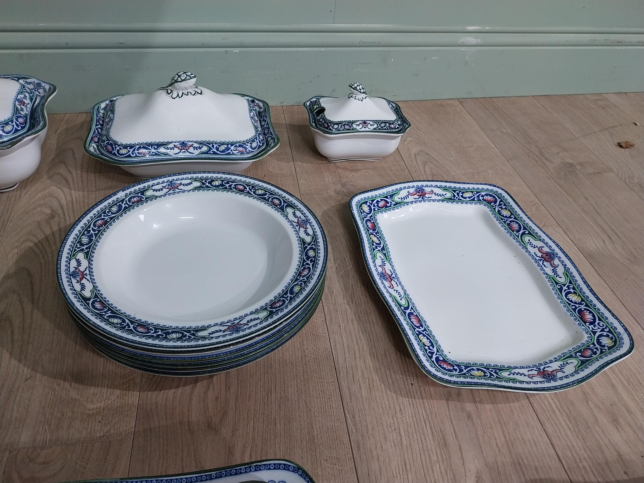 Twenty four piece Coronaware dinner service. - Image 8 of 14