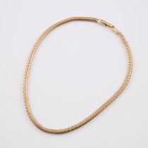 14k Yellow Gold Serpentine Chain