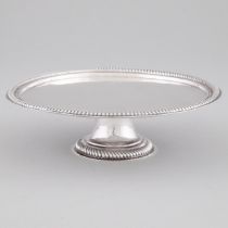 Queen Anne Silver Salver on Foot, probably Daniel Sleamaker, London, 1706, diameter 8.7 in — 22 cm;