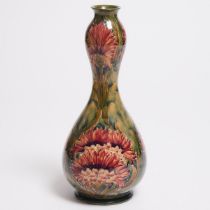 Macintyre Moorcroft Cornflower Vase, c.1910-13, height 11.4 in — 29 cm