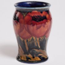 Moorcroft Poppy Vase, c.1925-30, height 5.1 in — 13 cm