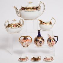 Group of Royal Crown Derby 'Imari' (1128, 1344, 2497, 7112, & 8450) Pattern Articles, 20th century,