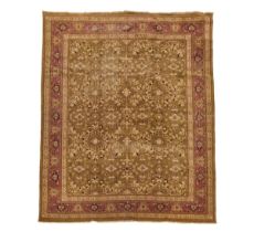 Indian Amritzar Carpet, c.1870/80, 11 ft 8 ins x 8 ft 8 ins — 3.6 m x 2.6 m