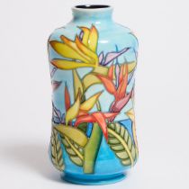 Moorcroft 'California' Vase, Jeanne McDougall, 1998, height 8.5 in — 21.5 cm