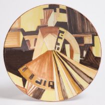 Brooklin Pottery Shallow Bowl, Theo and Susan Harlander, 1960s, diameter 12.2 in — 31 cm