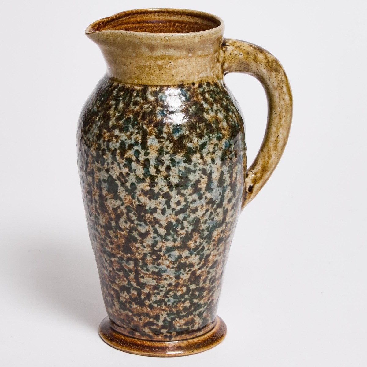 Martin Brothers Stoneware Jug, 1880s, height 9.3 in — 23.5 cm (2 Pieces)