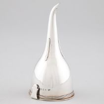 George III Silver Wine Funnel, John Emes, London, 1804, length 6 in — 15.3 cm