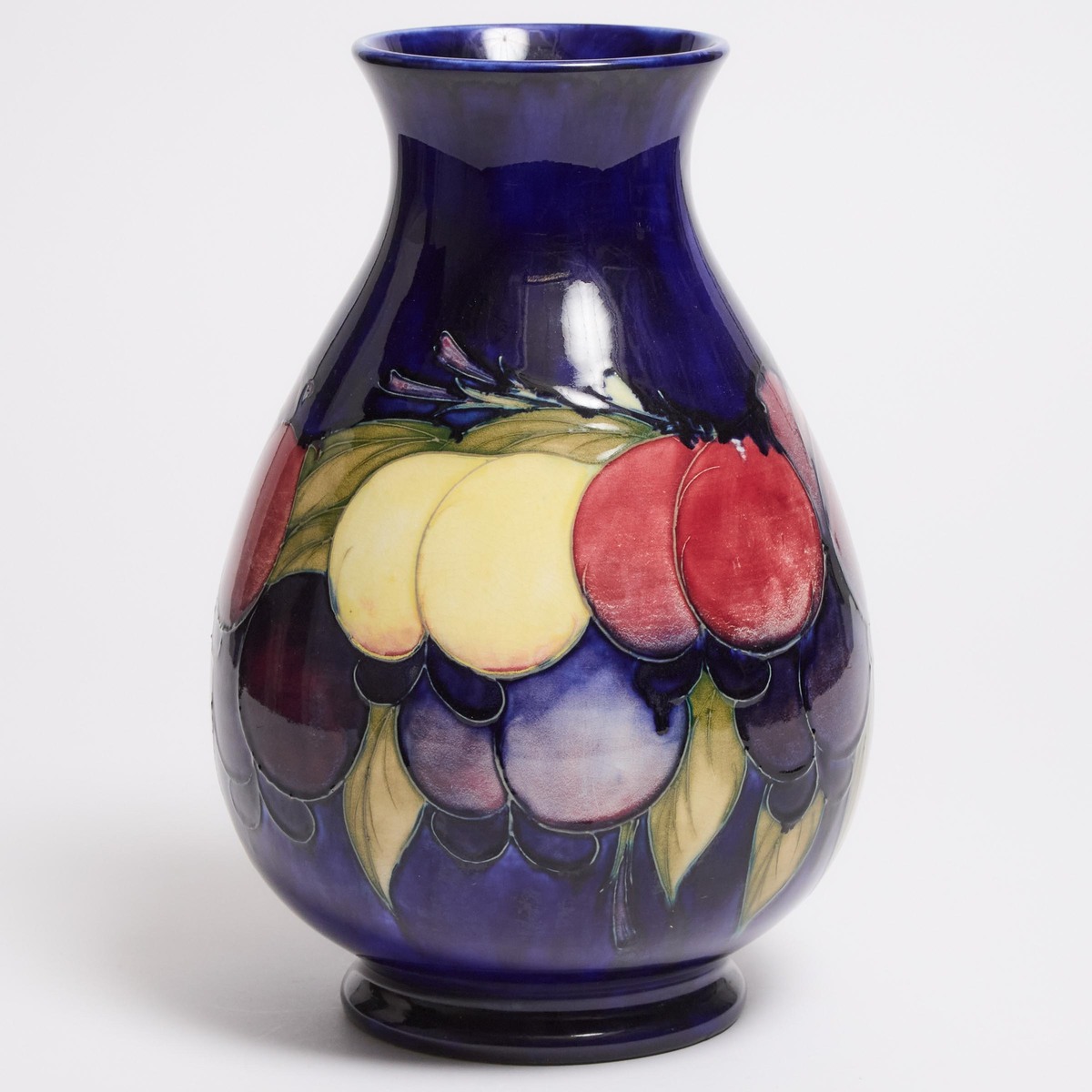 Moorcroft Wisteria Vase, c.1925, height 12.6 in — 32 cm - Image 2 of 3