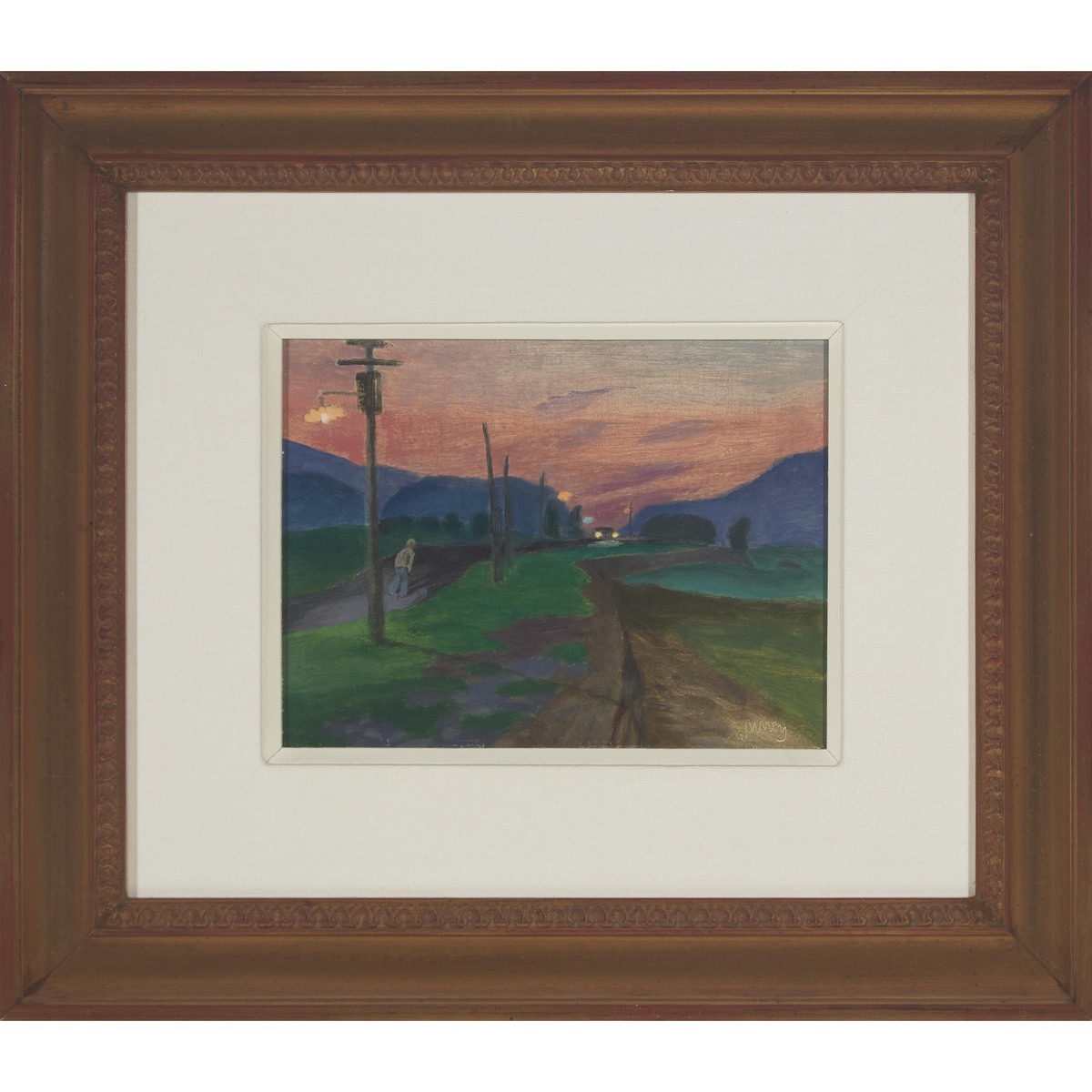 Philip Henry Howard Surrey, RCA (1910-1990), EVENING, BAIE ST. PAUL, 5.75 x 7.875 in — 14.6 x 20 cm - Image 2 of 5