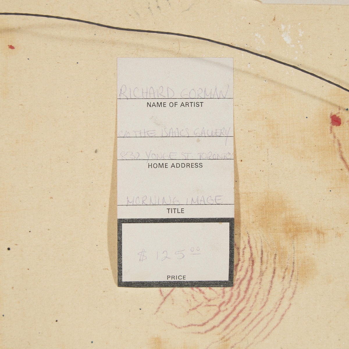 Richard Borthwick Gorman, RCA (1935-2010), MORNING IMAGE, 1960, 23 x 20.5 in — 58.4 x 52.1 cm - Image 7 of 8