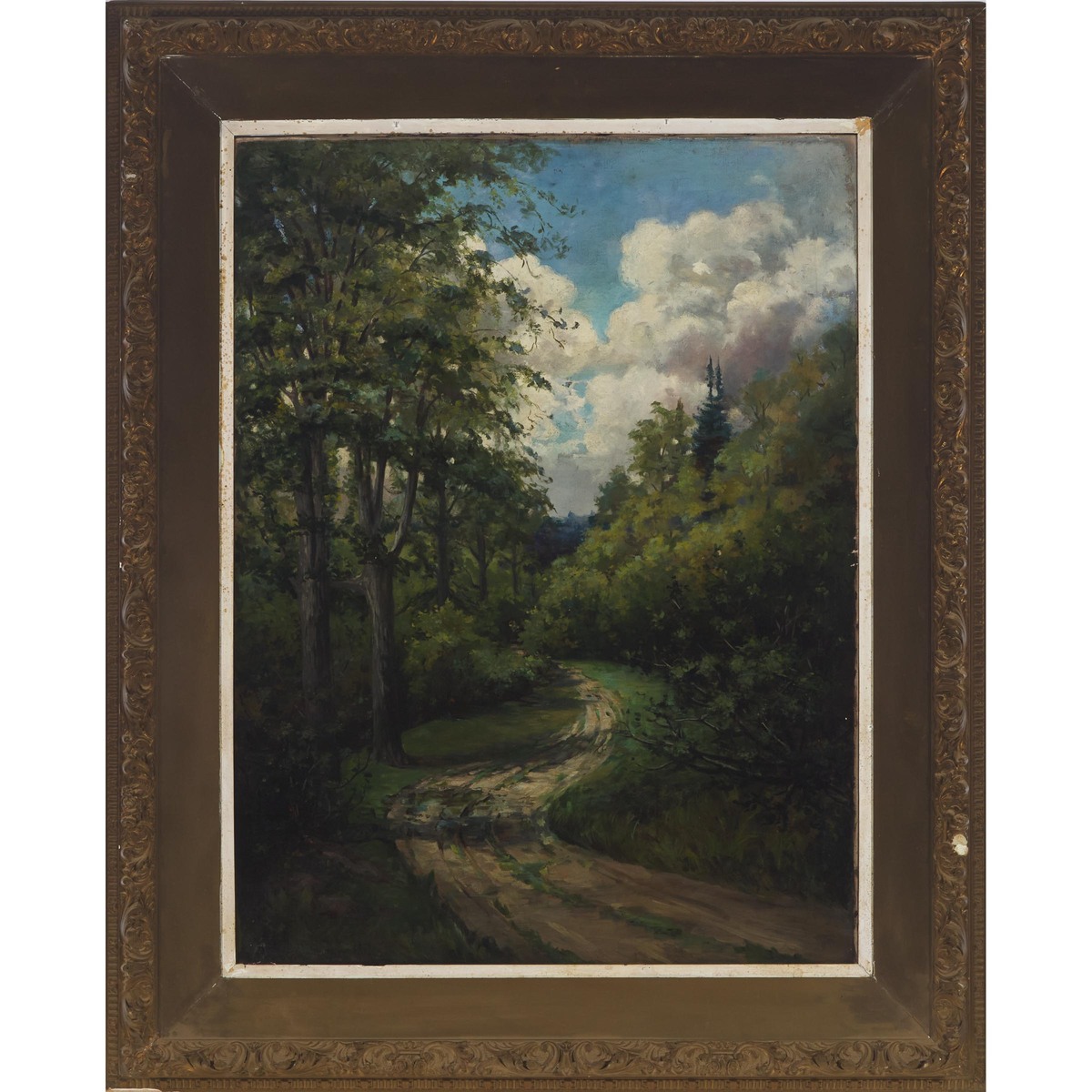 Mary Ella Dignam (1857-1938), UNTITLED, 40.25 x 30.25 in — 102.2 x 76.8 cm - Image 2 of 4
