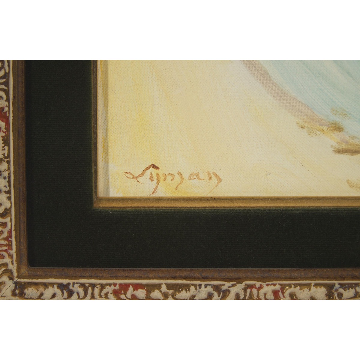 John Goodwin Lyman (1886-1967), CATCHING BAIT, BARBADOS, 12 x 16 in — 30.5 x 40.6 cm - Image 3 of 5