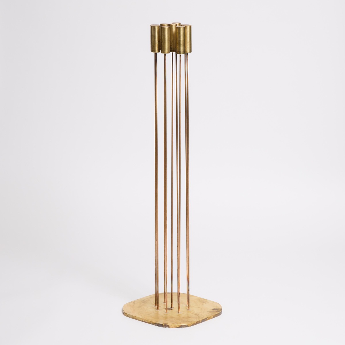 Val Bertoia (b. 1949), B-2858, 1 SURROUNDED BY 8 SOUNDS GREAT, 2024, incised title "B-2858" on base - Image 2 of 3
