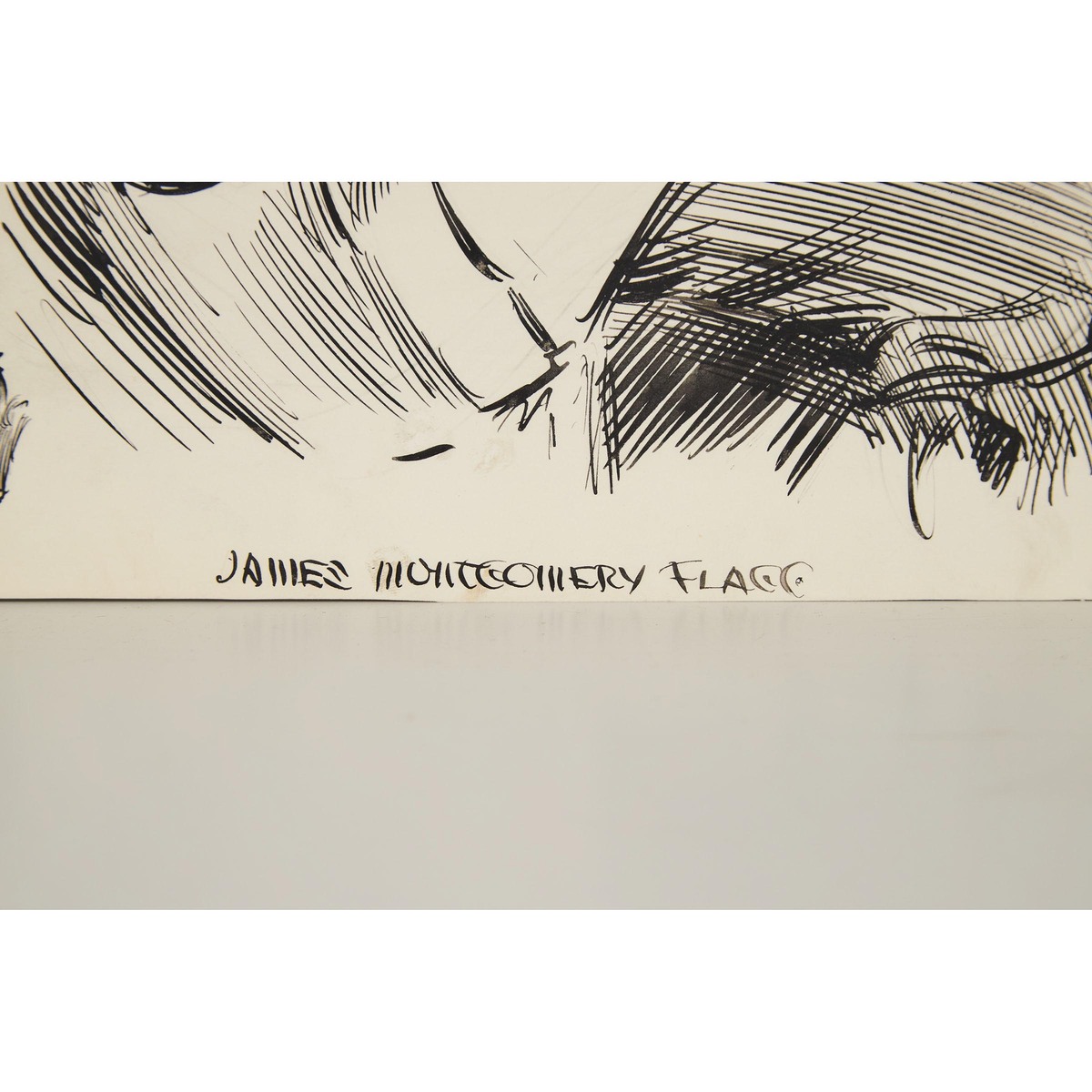 James Montgomery Flagg (1877-1960), UNTITLED (ILLUSTRATION FOR COSMOPOLITAN MAGAZINE), signed lower - Image 2 of 4