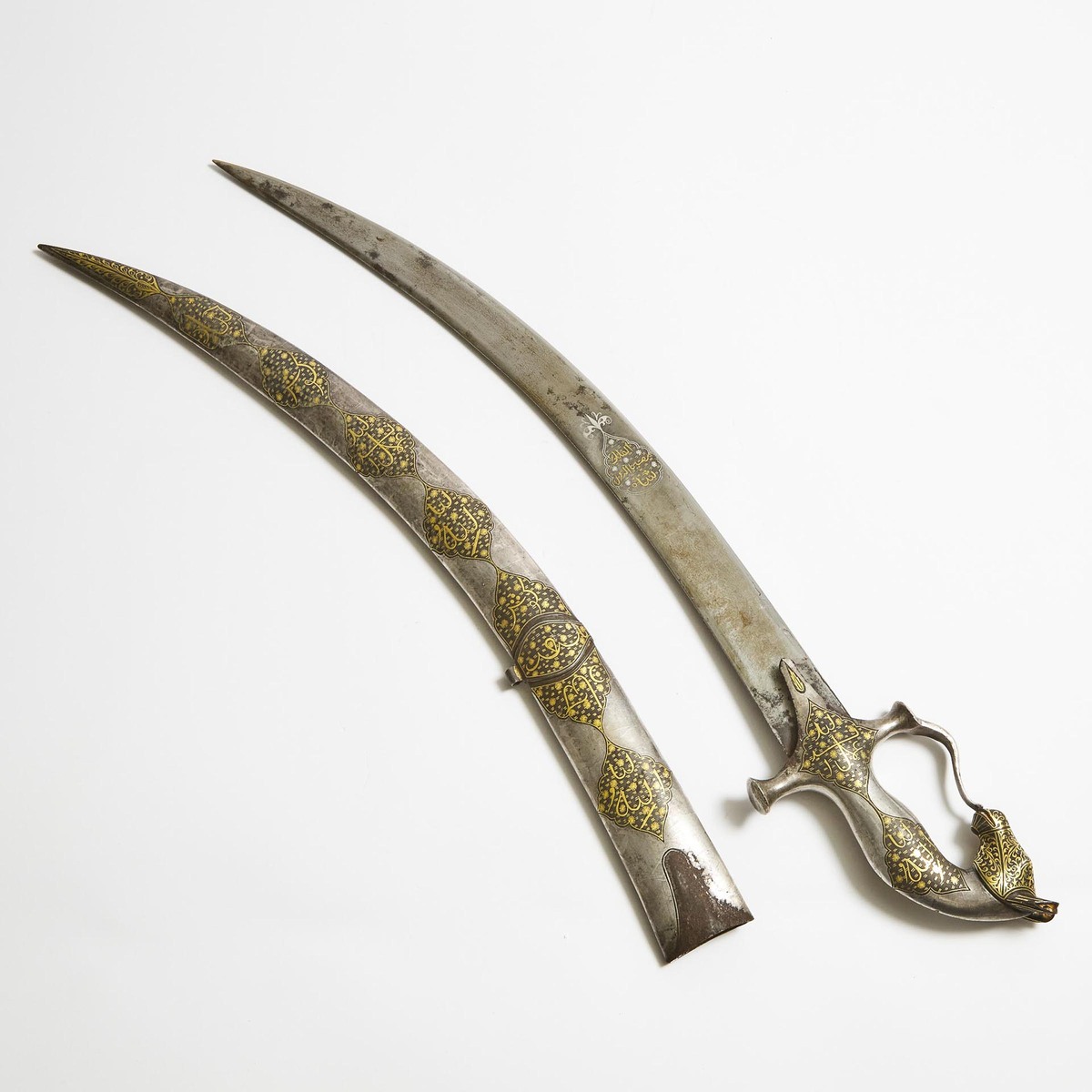An Indian Tulwar Sword, 20th Century, length 25.4 in — 64.5 cm - Image 3 of 3