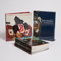 A Group of Eighteen Japanese Reference Books and Christie's Catalogues, 1991-2004, widest book 11.5