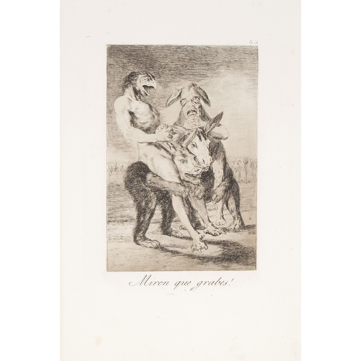 Francisco José de Goya y Lucientes (1746-1828), LOS CAPRICHOS, CA. 1855-1878 [D. 40-111; H. 38-109], - Image 45 of 55