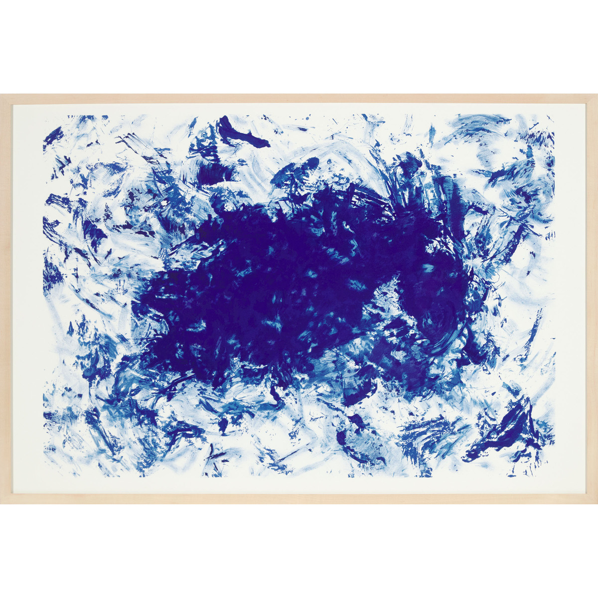 Yves Klein (1928-1962), ANTHROPOMETRIE, ANT 83, 1960-2001, signed in ink by Madame Rotraut Klein-Moq - Image 2 of 4